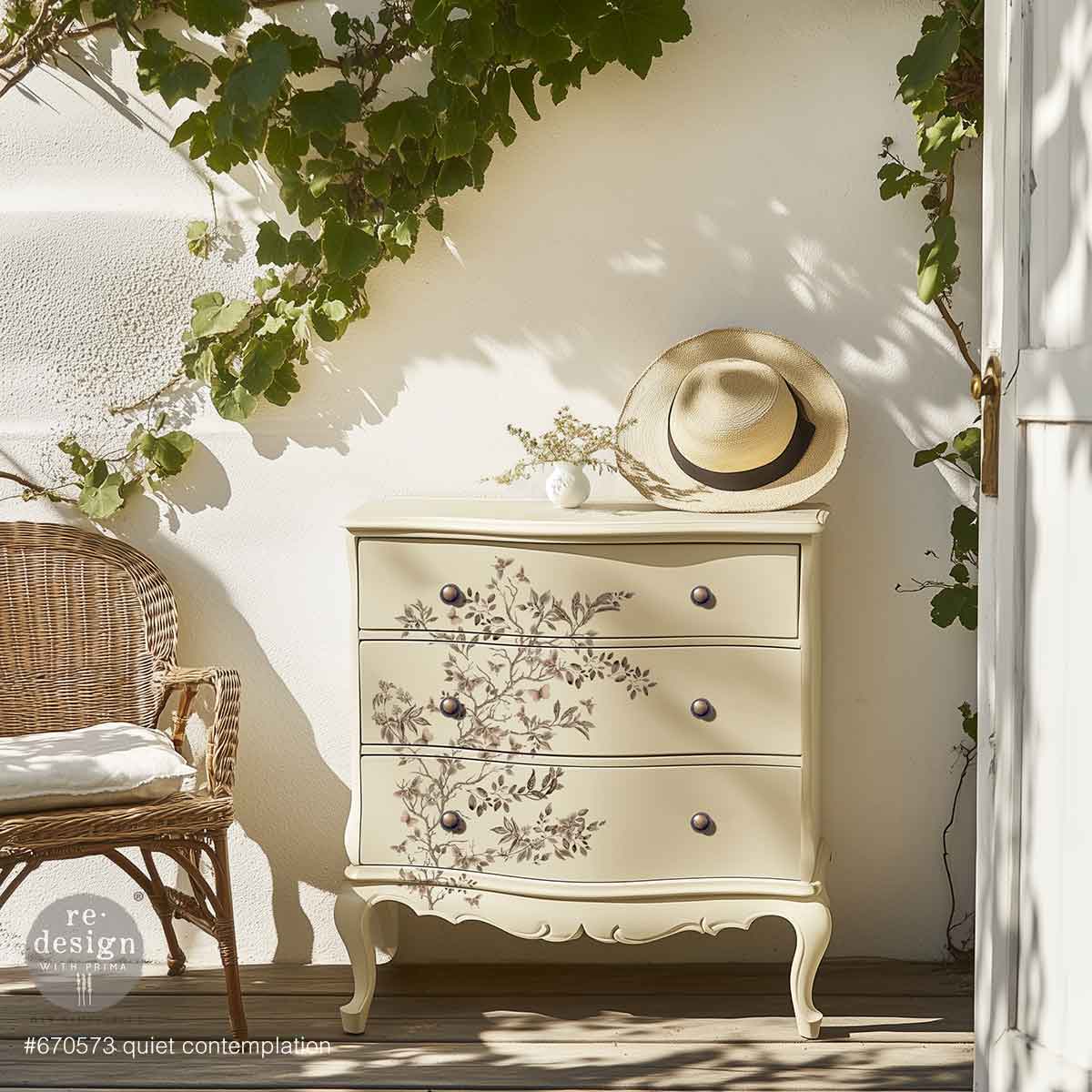 Redesign Middy Transfers –  Quiet Contemplation – 3 sheets, 21.59cm x 27.94cm