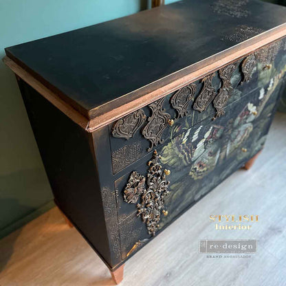 Redesign A1 Decoupage Fiber - Butterfly Conservatory Tales - 1 sheet, A1 size