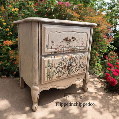 Redesign Maxi Transfers® – Eclat Floral – 2 sheets, 30.48cm x 30.48cm