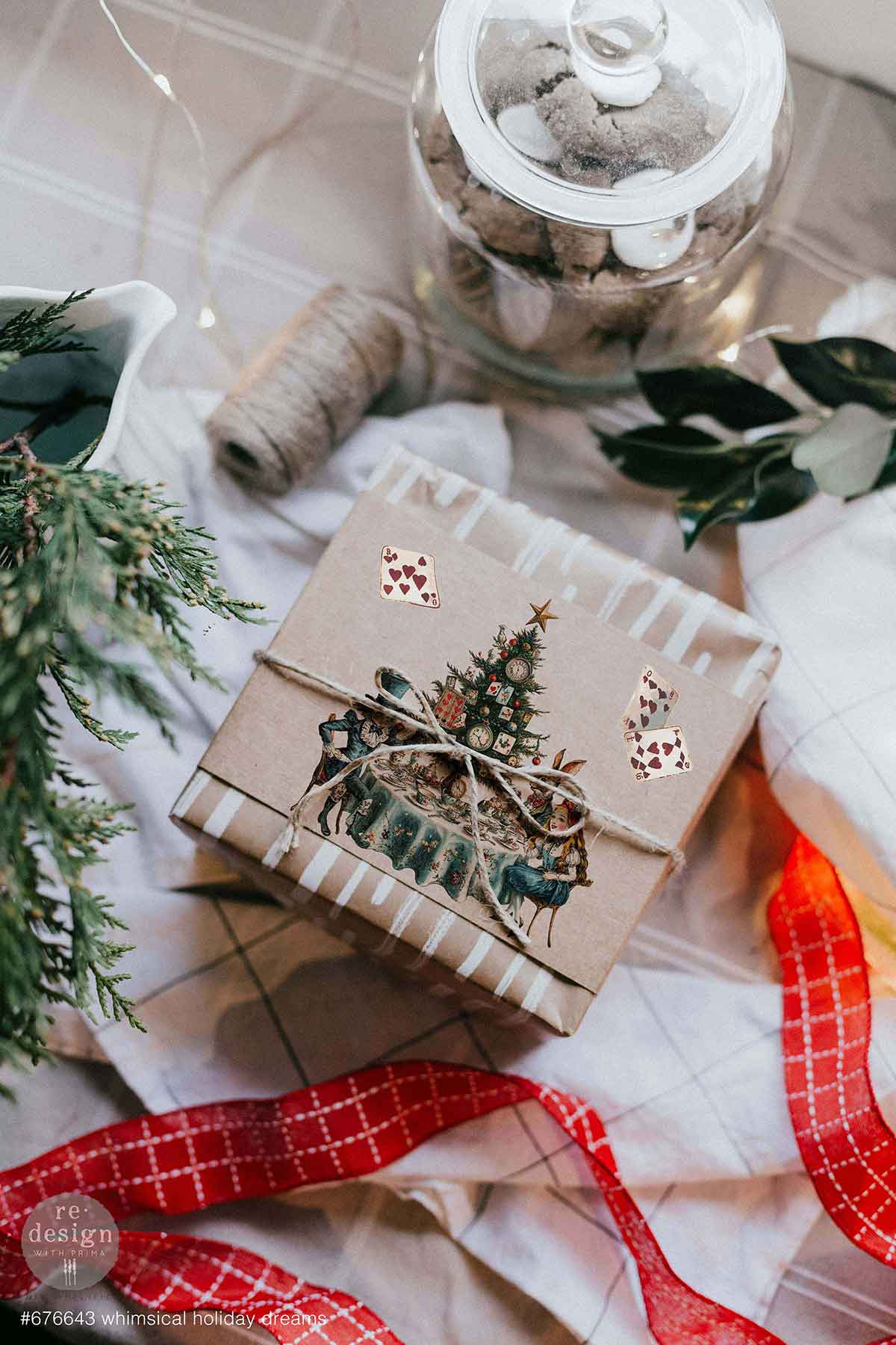 Redesign Middy Transfers –  Whimsical Holiday Dreams – 3 sheets, 21.59cm x 27.94cm