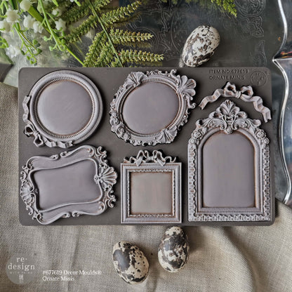 Redesign Decor Moulds® – Ornate Minis – 1 pc, 5″x8″x8mm