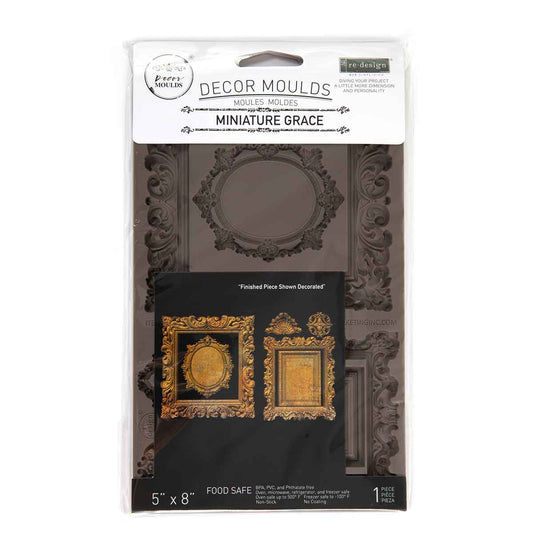 Redesign Decor Moulds® – Miniature Grace – 1 pc, 5″x8″x8mm