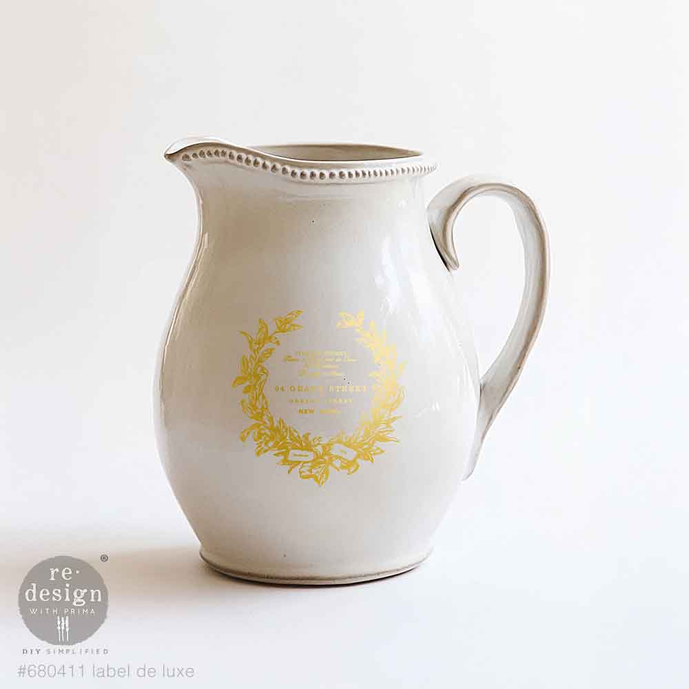 Redesign Middy Foil Transfers Kacha - Label De Luxe - 2 sheets, 21.6cm x 28cm (8.5"x11")