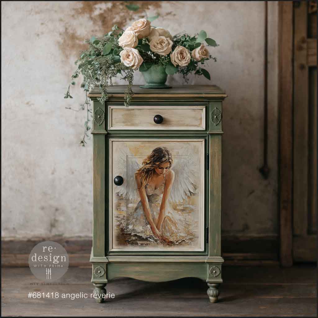 Redesign A3 Decoupage Fiber – Angelic Reverie – 1 sheet, 11.7″x16.5″