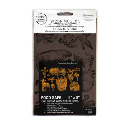 Redesign Decor Moulds® –  Eternal Spring – 1 pc, 5″x8″x8mm