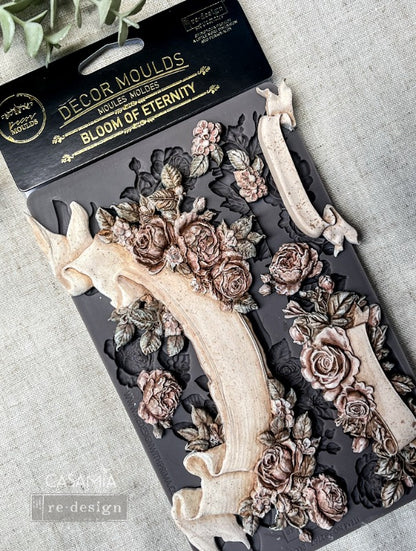 Redesign Decor Moulds - Bloom Of Eternity – 1 pc, 5″x10″x8mm