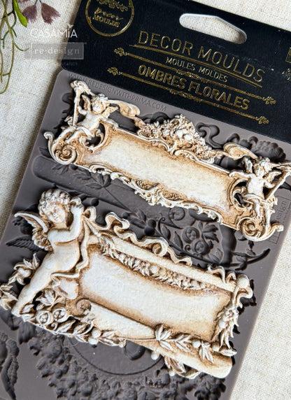 Redesign Decor Moulds -  Ombres Florales – 1 pc, 5″x8″x8mm
