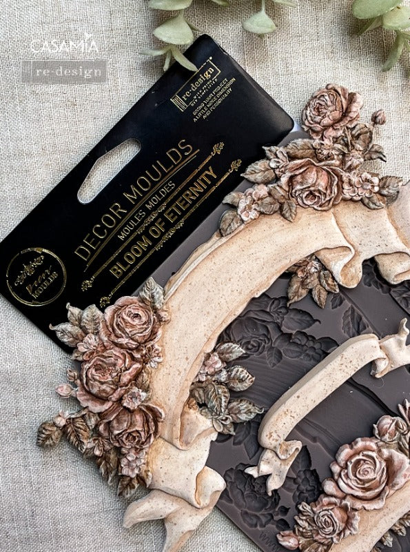 Redesign Decor Moulds - Bloom Of Eternity – 1 pc, 5″x10″x8mm