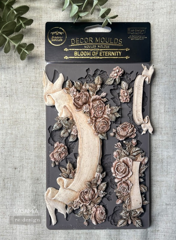 Redesign Decor Moulds - Bloom Of Eternity – 1 pc, 5″x10″x8mm