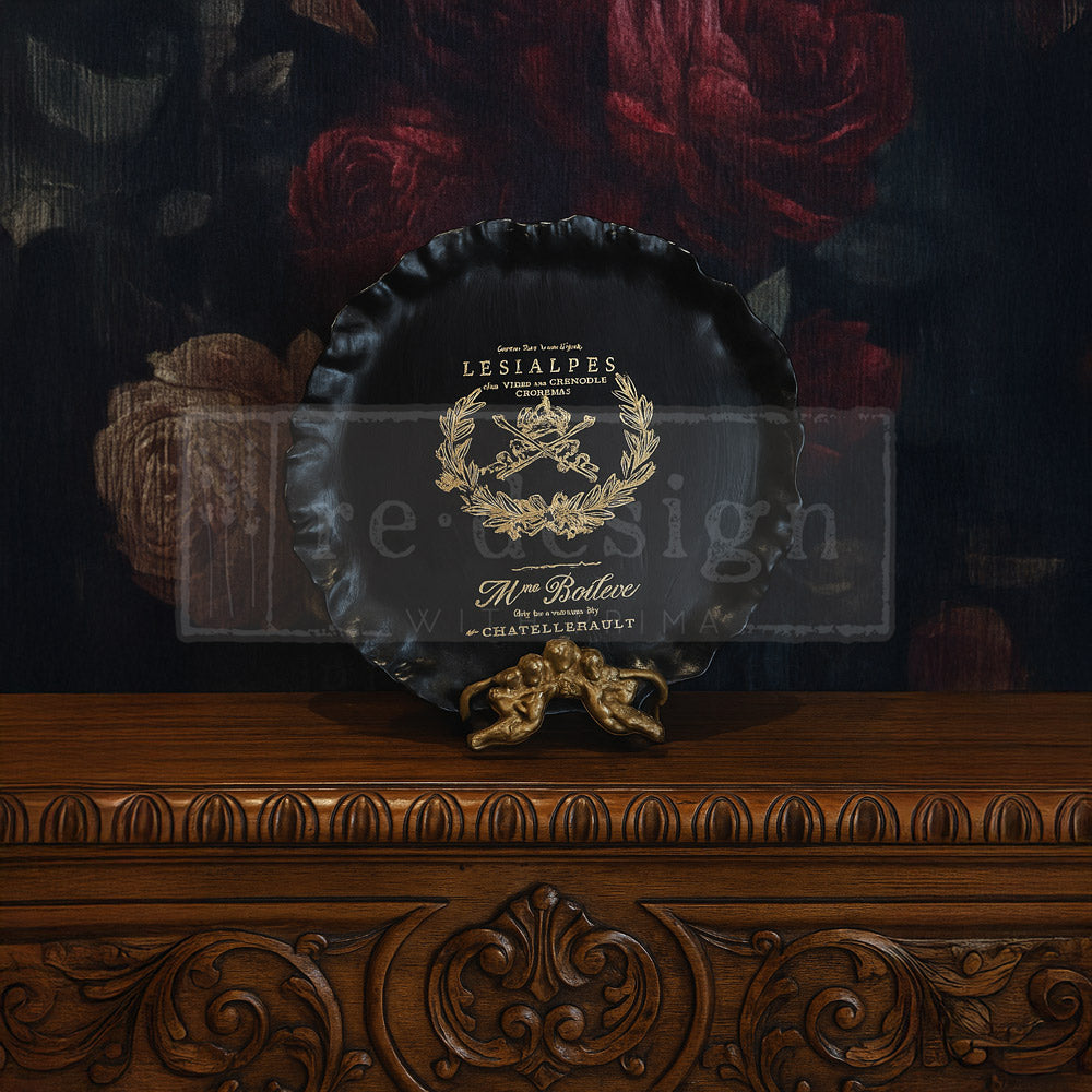 Redesign Decor Moulds® - Contours Of Grace - 1 pc, 6"x6"x8mm