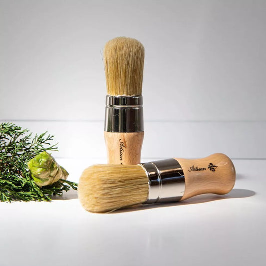Artisan- Natural Bristle Wax Brush