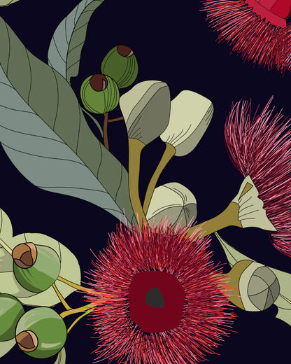 Gumnuts - Mint Decoupage Paper