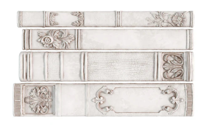 IOD - Bookish Decor Mould (6" x 10")