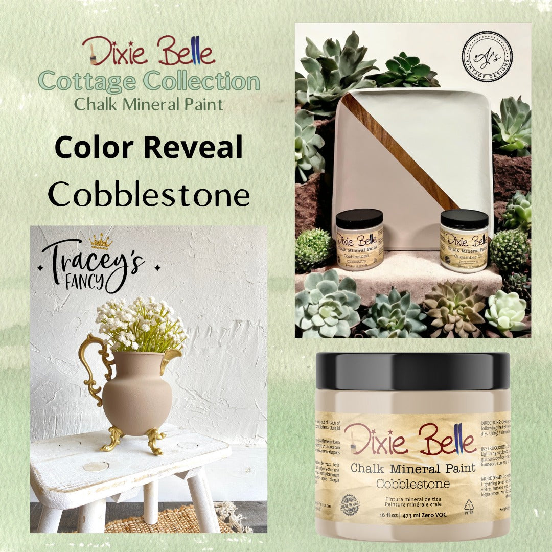 NEW - Cobblestone - Dixie Belle Chalk Mineral Paint