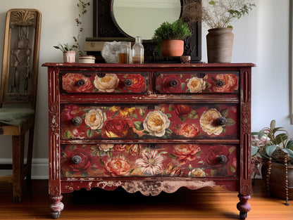 IOD - Collage de fleurs Decor Transfer