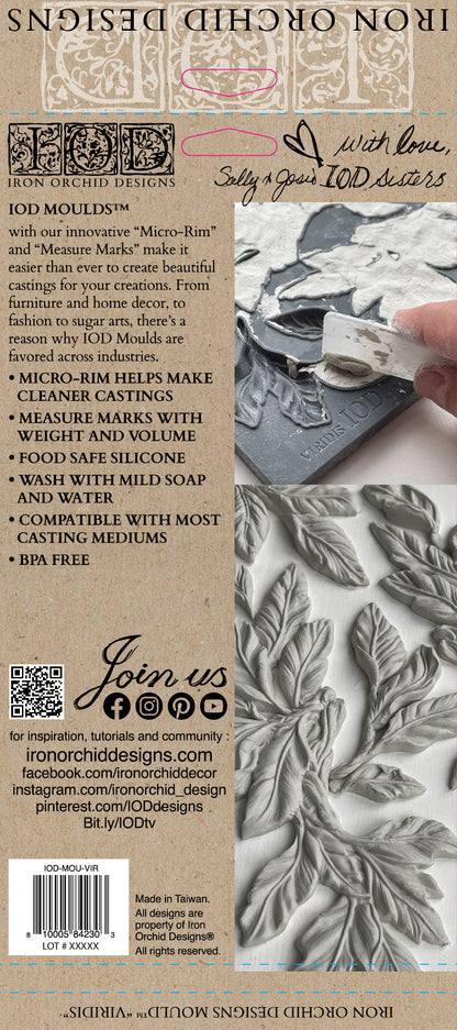 IOD - Viridis Decor Mould 6x10