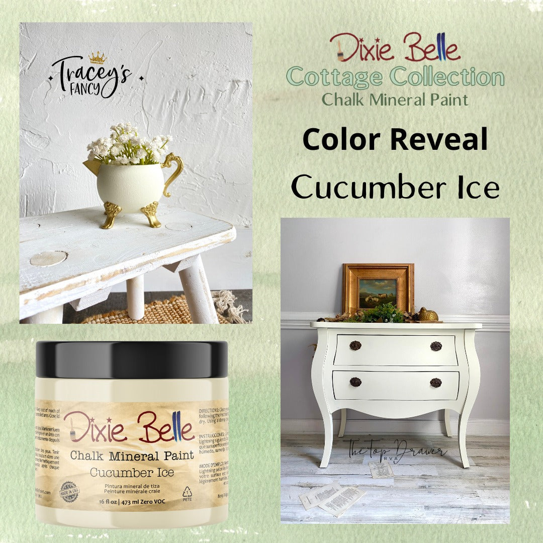NEW - Cucumber Ice - Dixie Belle Chalk Mineral Paint