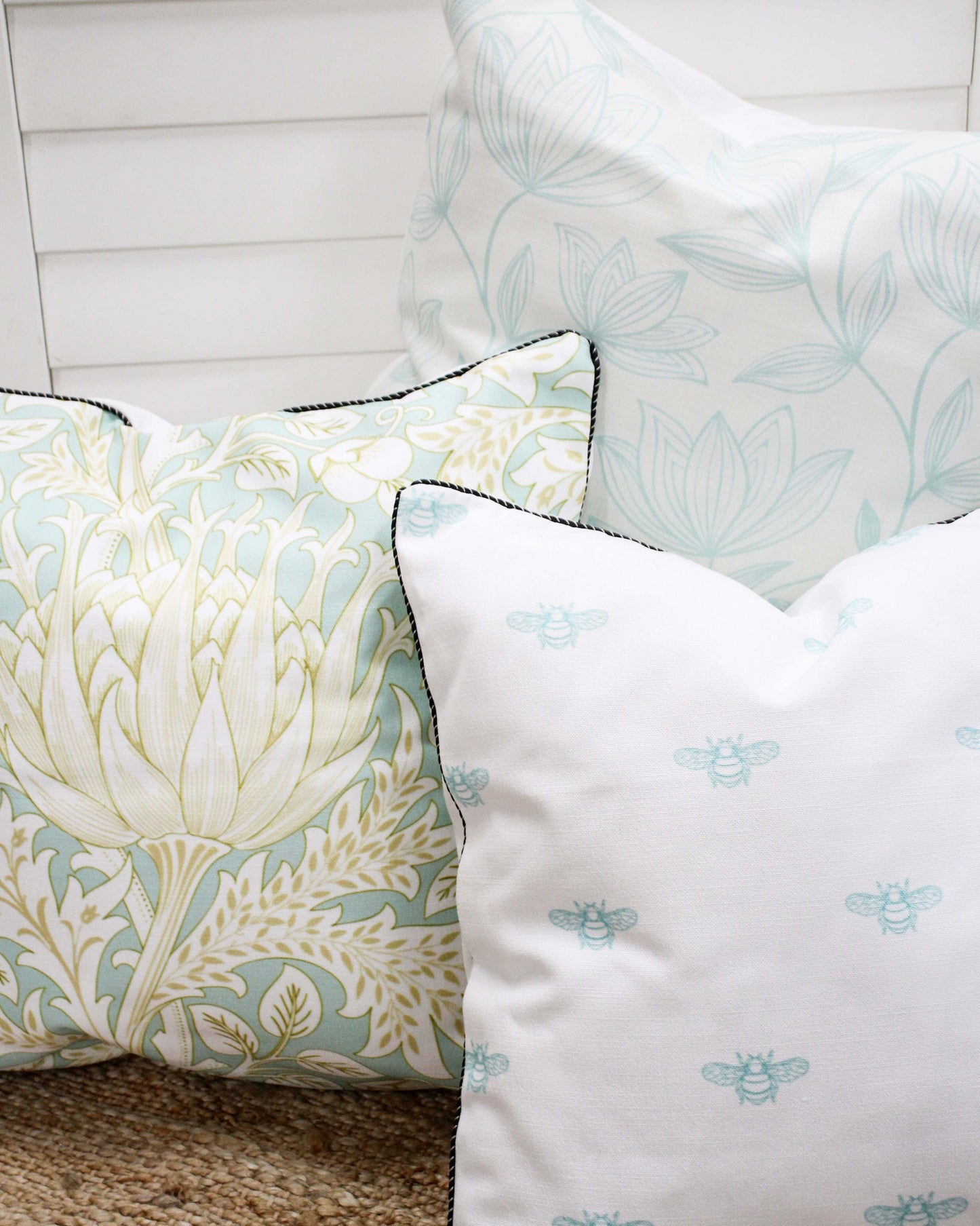 Cushion - Artichoke Blue