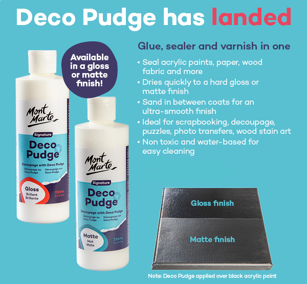 Deco Pudge (Matte or Gloss) by Monte Marte