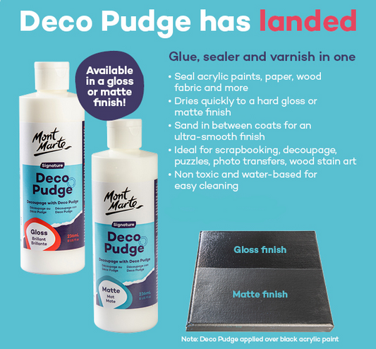 Deco Pudge (Matte or Gloss) by Monte Marte