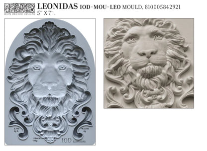 IOD - Leonidas Decor Mould 12.7cm x 17.78cm
