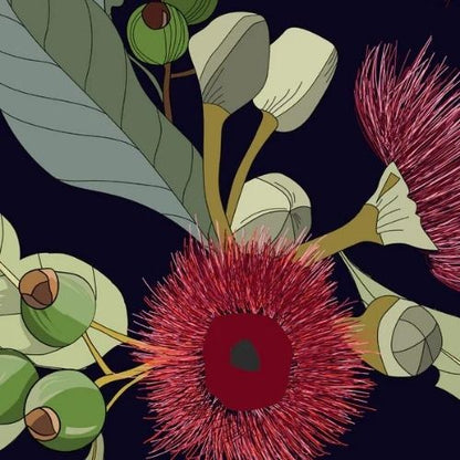 Gumnuts - Mint Decoupage Paper