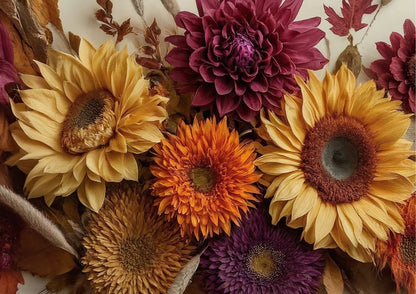 Harvest Bloom - Mint Decoupage Paper