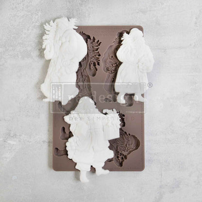 Redesign Decor Moulds® - Holiday Greetings - 1 pc, 5"x8"x8mm (12.7cm x 20.3cm)