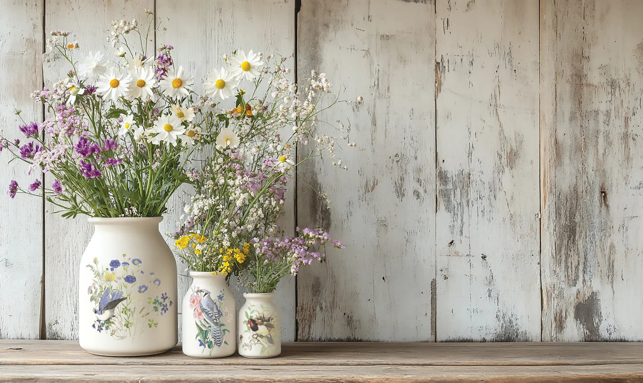 IOD - Flora Greca Decor Transfer  20.32cm x 30.48cm