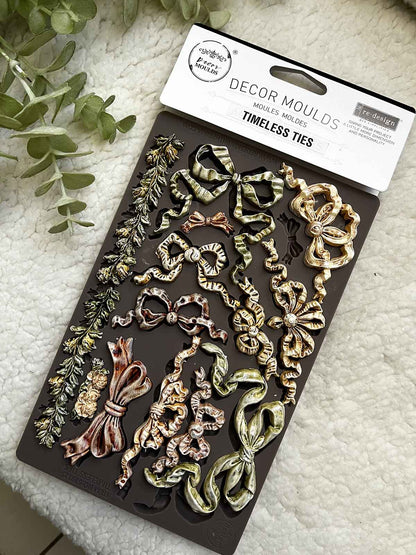 Redesign Decor Moulds -  Timeless Ties – 1 pc, 5″x8″x8mm