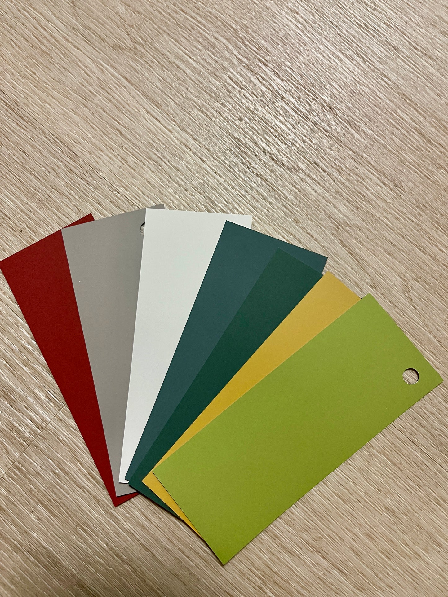 Silk Paint Colour Chips Jan 2024 - Add on for Silk Fan Deck