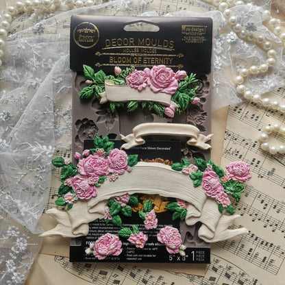 Redesign Decor Moulds - Bloom Of Eternity – 1 pc, 5″x10″x8mm