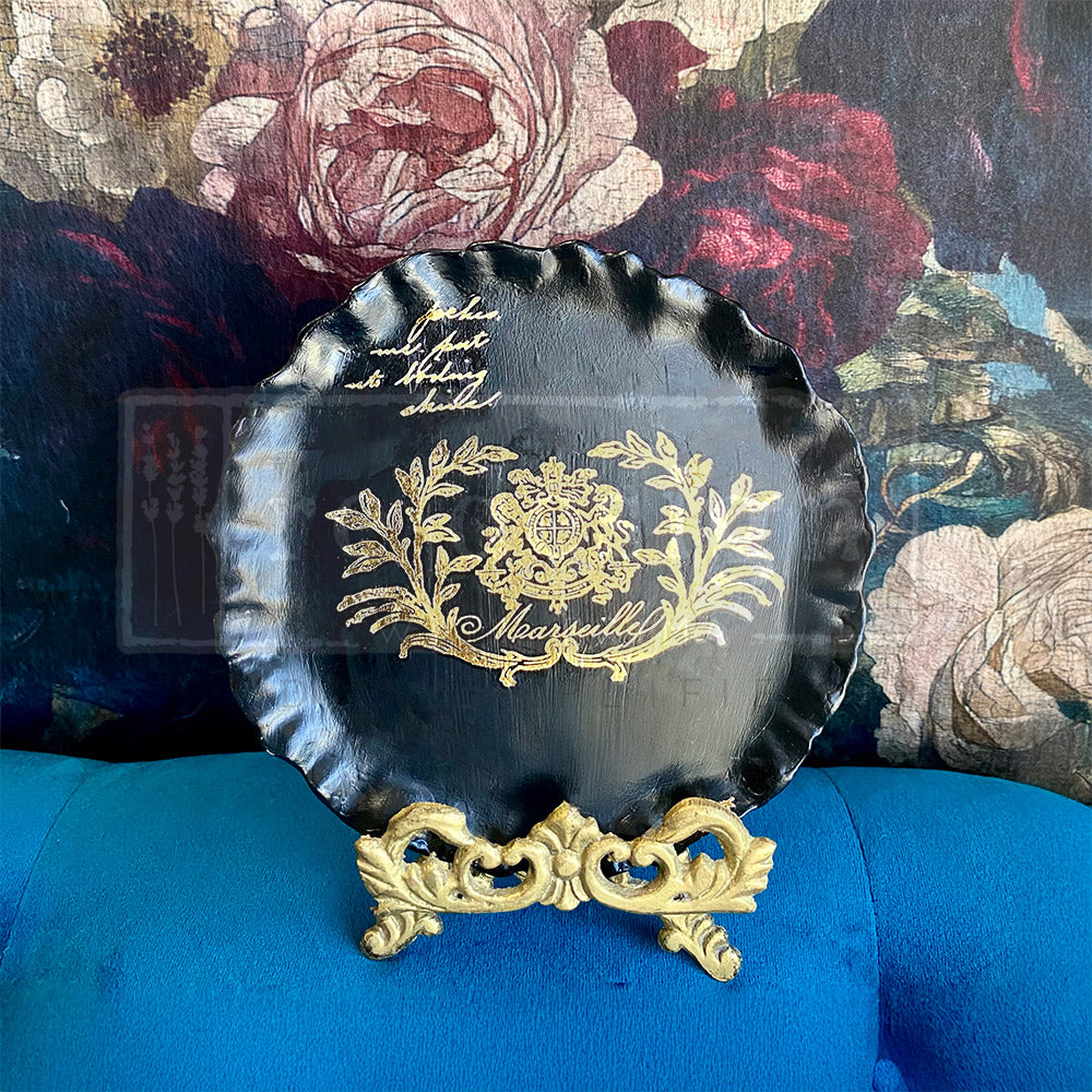 Redesign Decor Moulds® - Contours Of Grace - 1 pc, 6"x6"x8mm