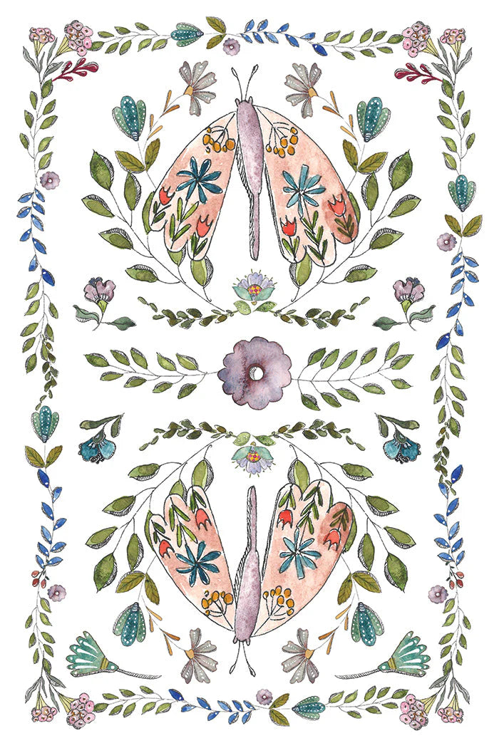 IOD - Fern Fables Decor Transfer (20.32cm x 30.48cm)