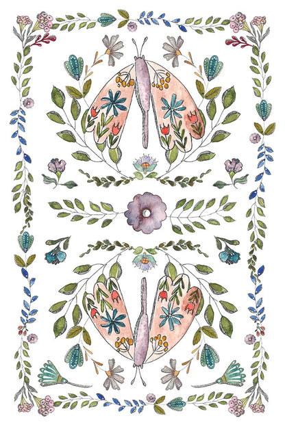 IOD - Fern Fables Decor Transfer (20.32cm x 30.48cm)