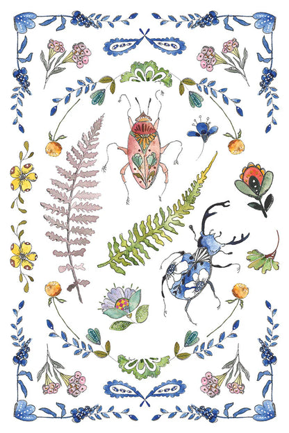 IOD - Fern Fables Decor Transfer (20.32cm x 30.48cm)