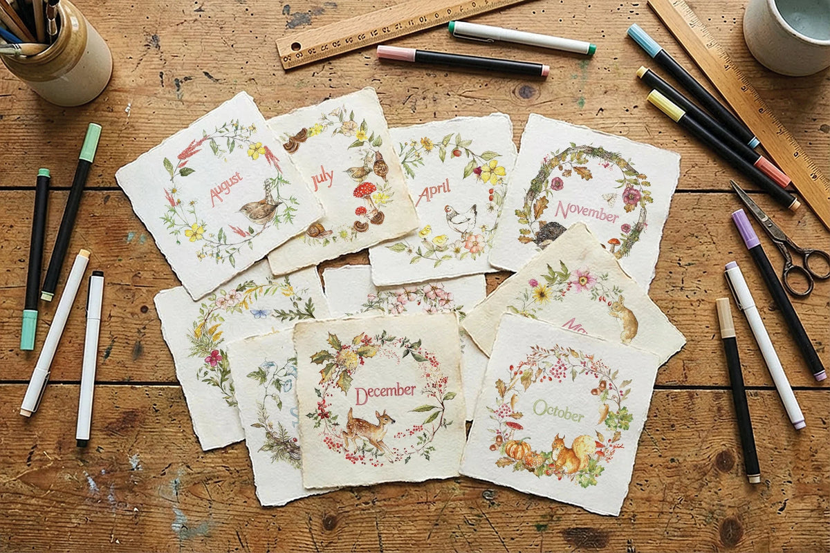 IOD - The Bramblewood Diaries Transfer, 8x12 pad