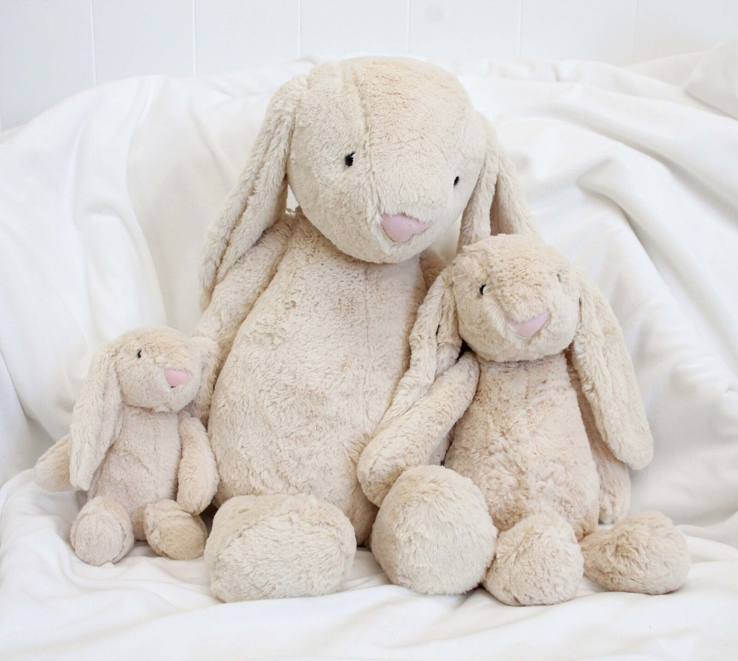 Plush Bunny Med Beige