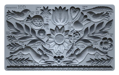IOD - Primitive Decor Mould 6x10