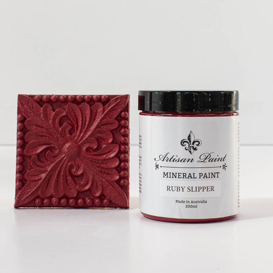 Artisan Ruby Slipper Mineral Paint