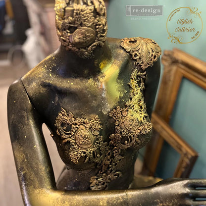 Redesign Decor Moulds - Salon Parisien Charm - (5"x8")