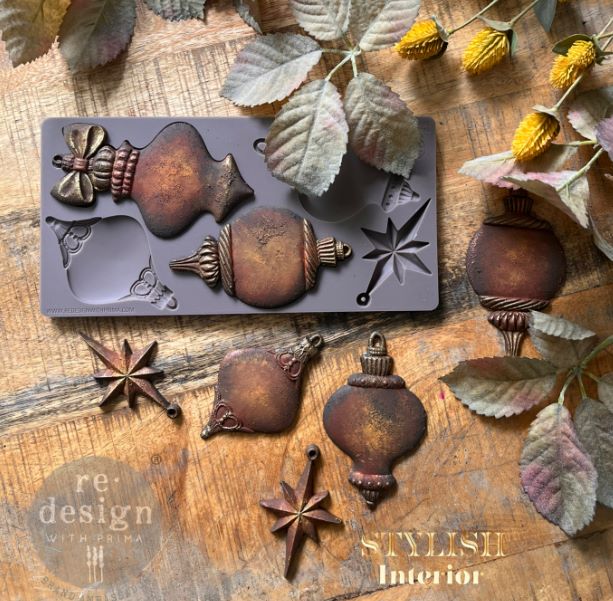 Redesign Decor Moulds® - Winter Luxe Blanks - 1 pc, 5"x10"x8mm