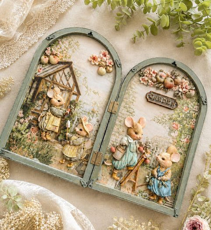 Redesign Decor Moulds - Homegrown Collection  – Tiny Gardeners  – 1 pc, 5″x8″x8mm