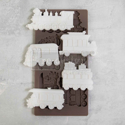 Redesign Decor Moulds® - The Jolly Express - 1 pc, 5"x10"x8mm
