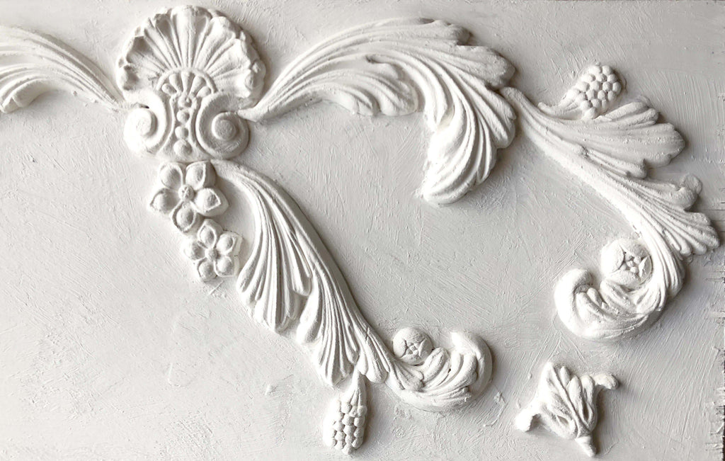 IOD | Acanthus Scroll Decor Mould 6x10