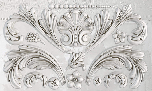 IOD | Acanthus Scroll Decor Mould 6x10