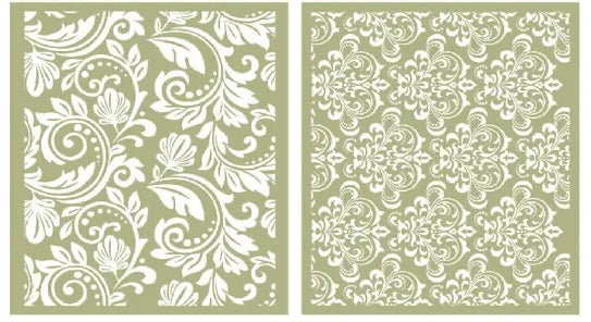 Belles & Whistles | Filigree Silkscreen Stencil