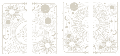 Belles & Whistles | Lunar Solstice Rub-on Transfer