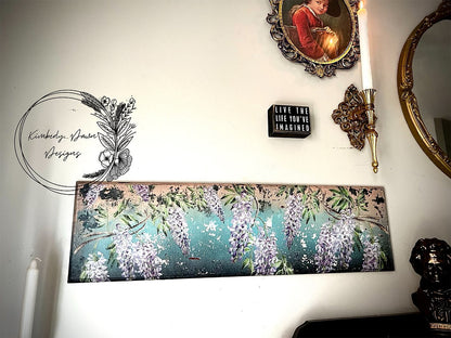 Belles & Whistles | Wisteria Spring Rub-on Transfer