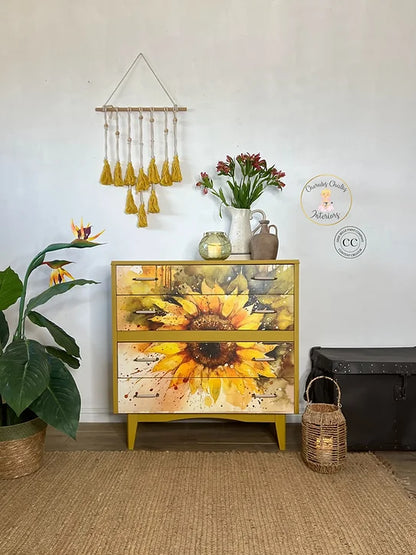 Belles & Whistles | Sunny Daze Rice Decoupage Paper  (A1)